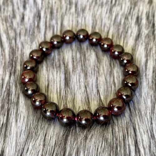 Vòng Tay Đá Garnet (Ngọc Hồng Lựu)