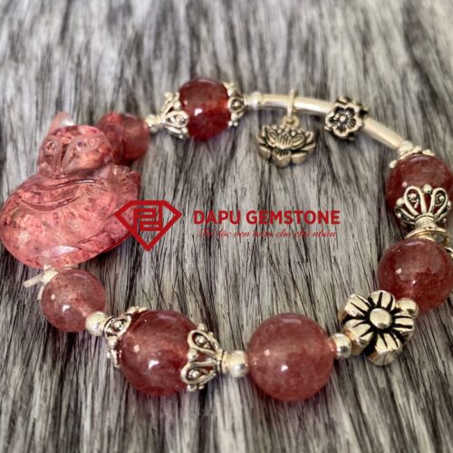 Vòng mix charm bạc đẹp
