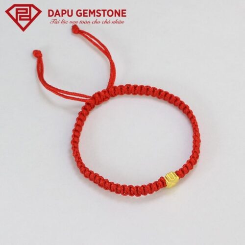 Dây Đỏ Charm Trâu Vàng 24K