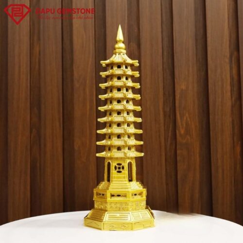Tháp Văn Xương 9 tầng mạ vàng